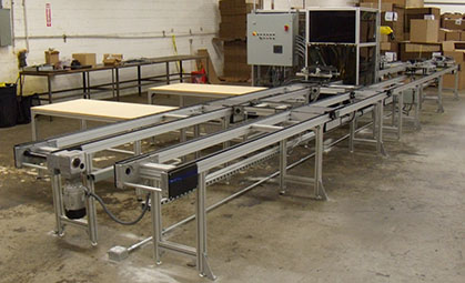 Front Shot Seat Gluing Line